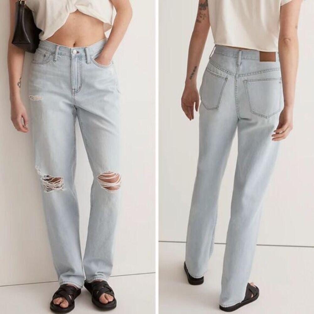 NEW‎ Madewell The Slouchy Boyjean Wrightlane Wash, 23
